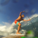 SUP серфинг на Маврикии