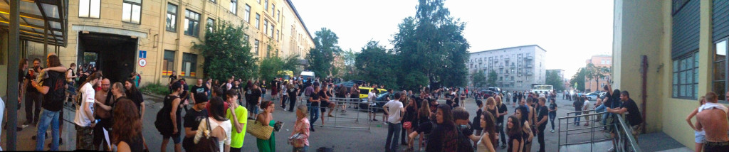 После концерта Slayer, Санкт-Петербург