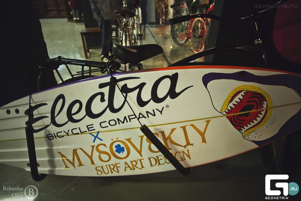 Коллаборация с Electra - велосипеды на которых катается весь мир