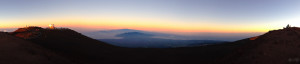 Рассвет на вулкане Халеакала. Мауи, Гавайи.