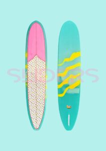 Красивый лонгбординг для серфинга на заказ